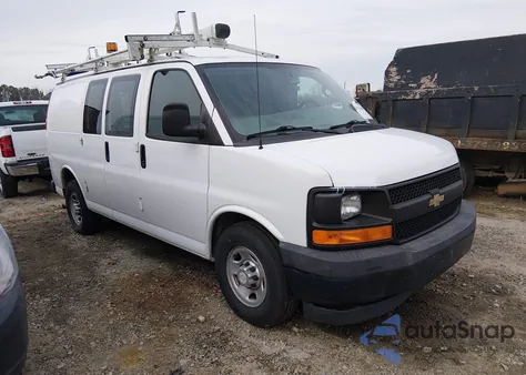 2017 Chevrolet Express 2500 Work Van from USA, damaged, VIN 1GCWGAFF4H1269177